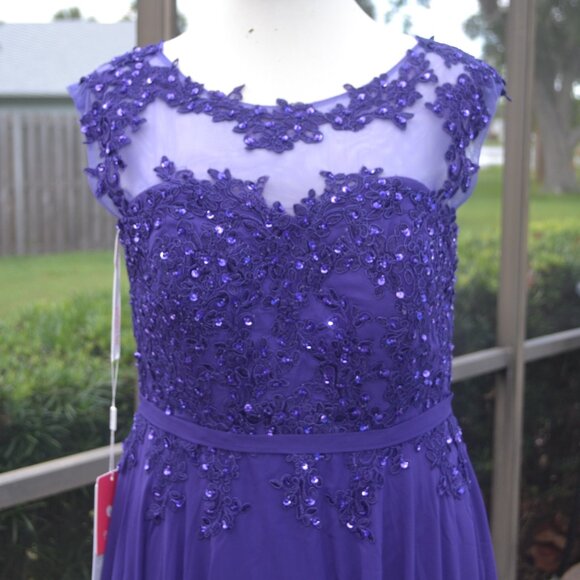 NEW JJs House Dress Mother of the Bride / Groom Bridesmaid Size 16 Gown Regency - Picture 3 of 16